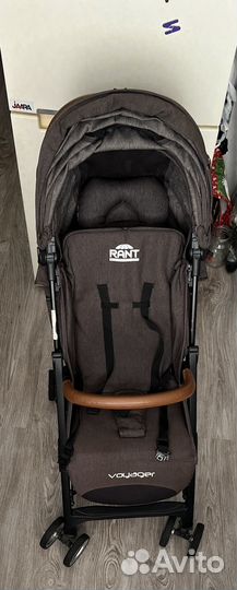 Прогулочная коляска rant Voyager, black