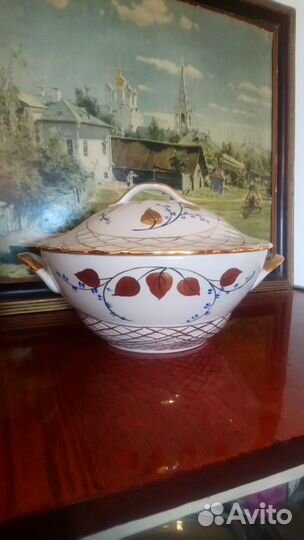 Супница фарфор СССР