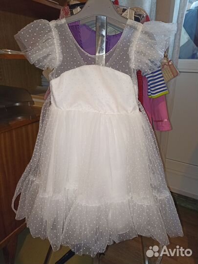 1) Пакет одежды, обуви на девочку 2-3 года 92-98