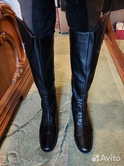 Сапоги для верховой езды 38-39р. Новые