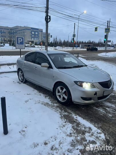 Mazda 3 1.6 МТ, 2006, 100 000 км