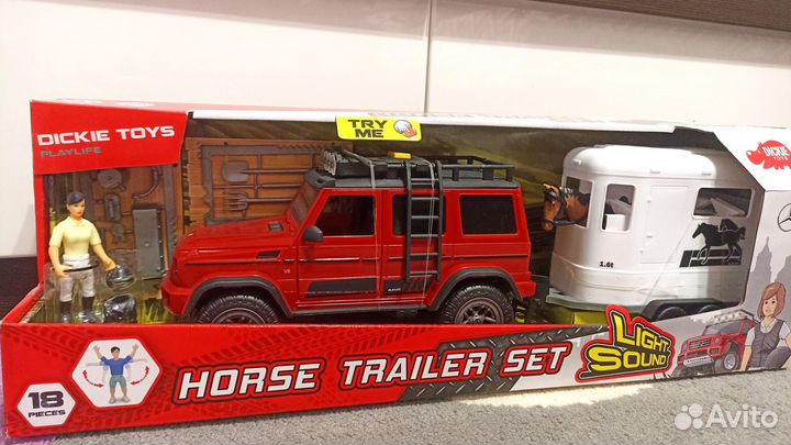 Новый Джип интерактивный,коневоз и аксессуары