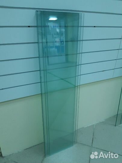 Полки стеклянные 30х120см