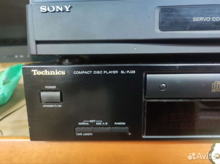CD дека кассетная дека technics