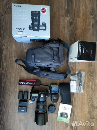 Canon eos 5D mark ii + комплект в описании