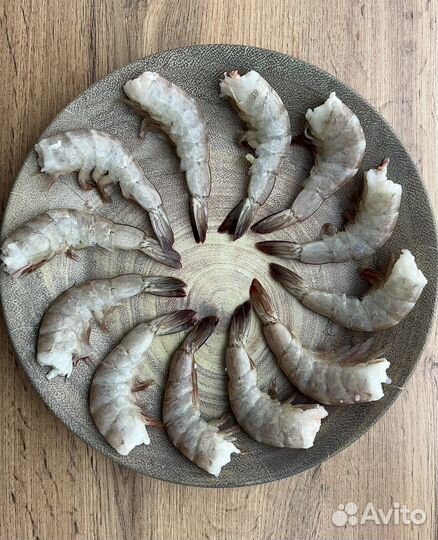 Креветки королевские 21/25. Морепродукты