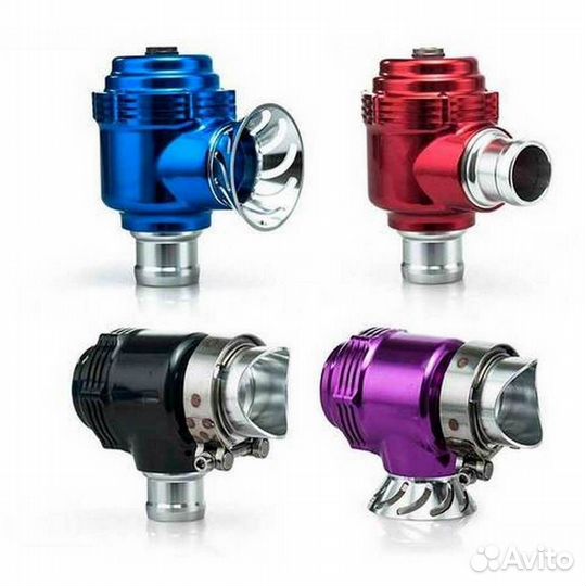 Blow-OFF Tial style BOV QRJ 38мм байпас (Серебрист