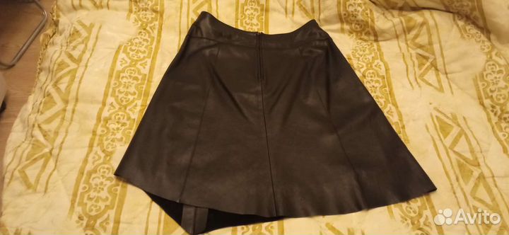 Кожаная юбка