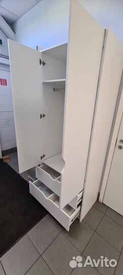 Шкаф белый Уна