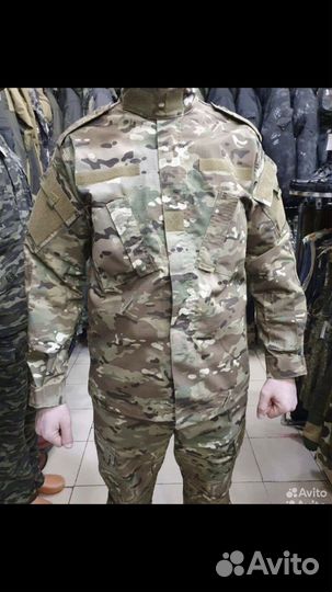 Тактический костюм китель аку мультикам и мох