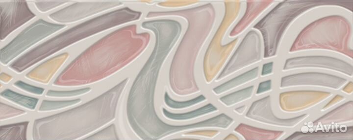 Плитка настенная Azori Brillo Struttura 20.1x50.5