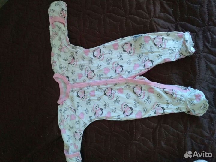 Комплект на выписку для девочки