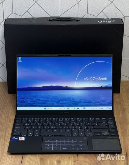 Мощный Asus ZenBook i7-1165G7/ 16GB/ IPS/ 512 SSD