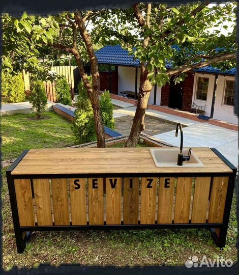 Летняя кухня, Садовая мебель, Уличная мебель