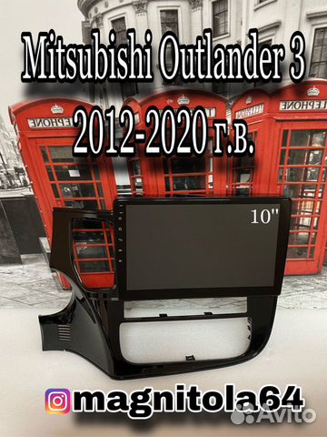 Android магнитола Mitsubishi Outlander 3
