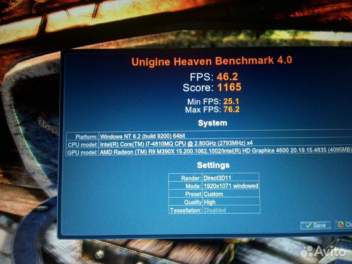 AMD Radeon R9 M390X (4Gb)(для Dell M6800)