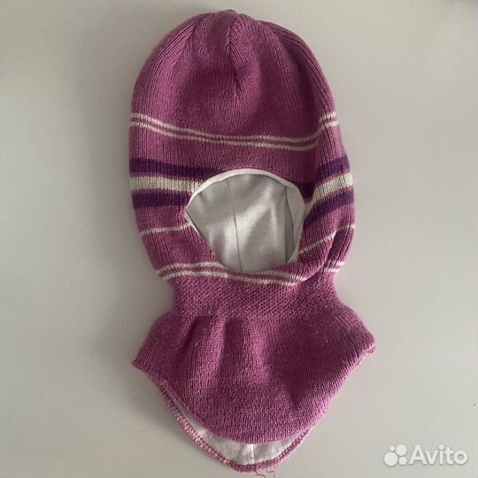 Шапка шлем для девочки