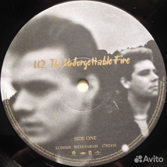 Винил U2 – The Unforgettable Fire