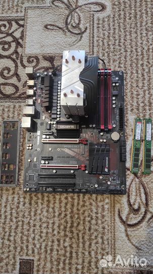 Материнская плата в комплекте с процессором