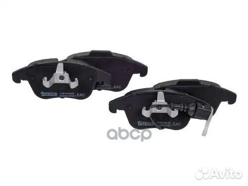 1230 021B-SX колодки дисковые передние с антискр