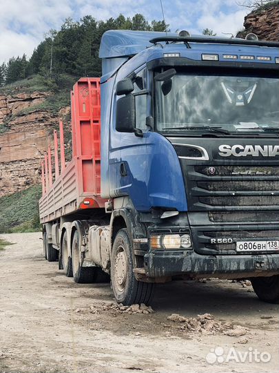Scania R560 с полуприцепом, 2014