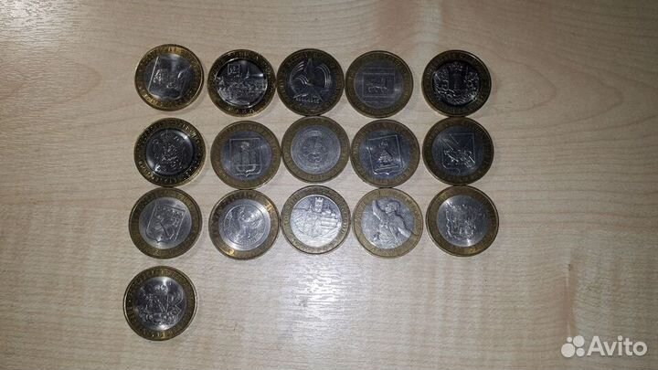 Обмен монет 10 р. биметалл