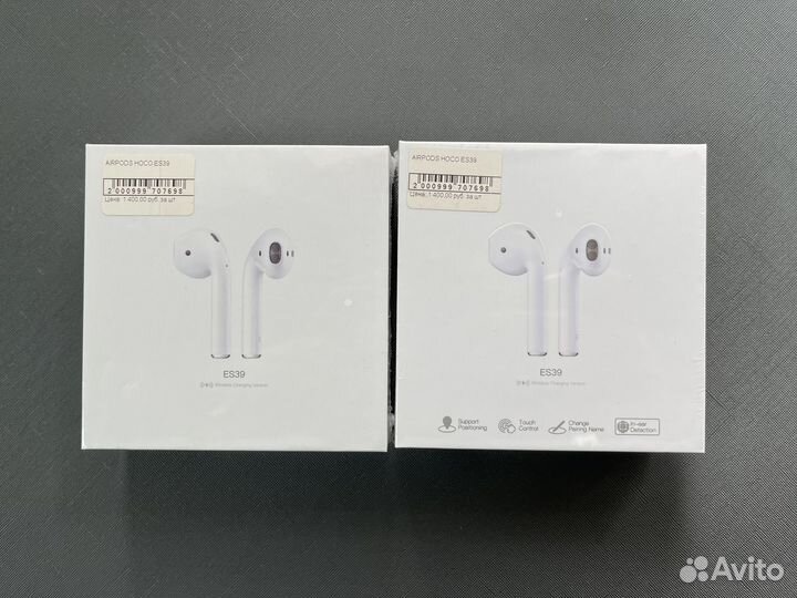 Беспроводные наушники Hoco airpods 2 ES39