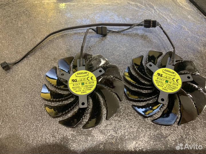 Вентилятор (кулер) для видеокарты Gigabyte RX 470