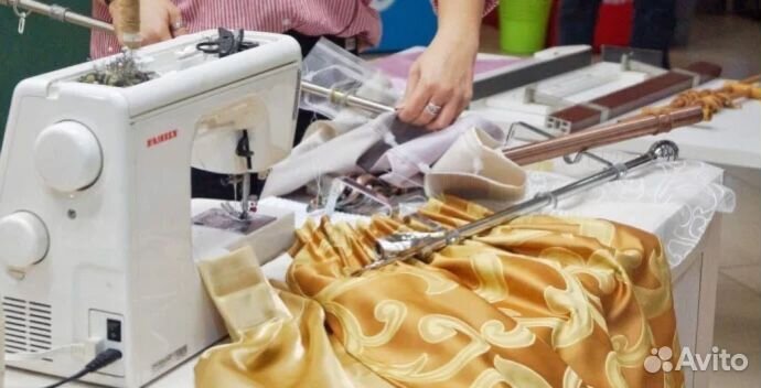 Пошив штор и тюлей