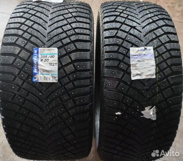 Michelin X-Ice North 4 SUV 305/40 R20 и 275/45 R20