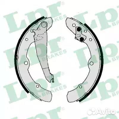 Колодки тормозные барабанные