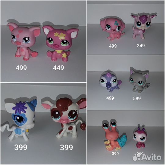 Littlest pet shop lps фигурки