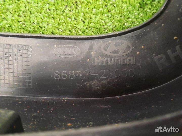 Брызговик задний правый Hyundai Ix35 2.0 G4KD 2011