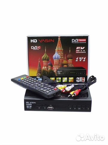 Приставка для тв, yasin T8000