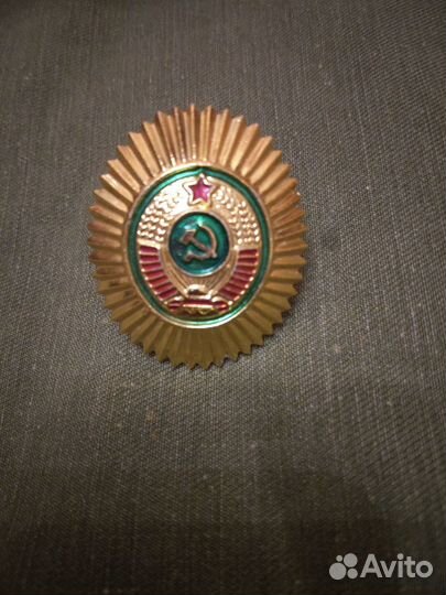 Кокарда судебных исполнителей мвд СССР