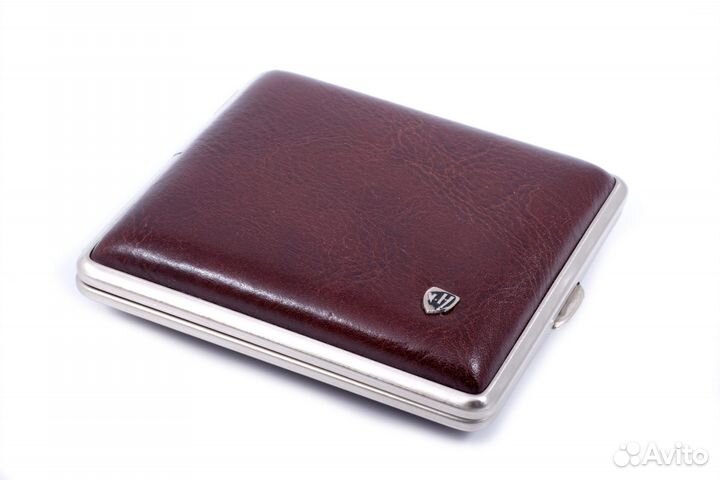 Портсигар Stoll на 18 сигарет, натуральная кожа