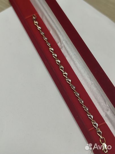 Золотой браслет проба 585 Арт.007068100123