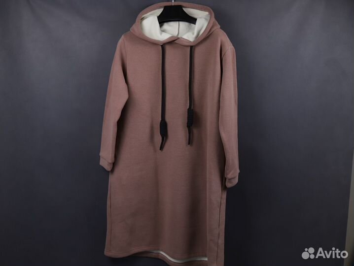 Худи женское длинное