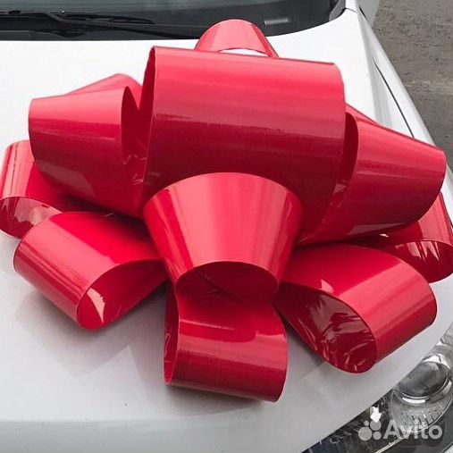 Большой бант на машину