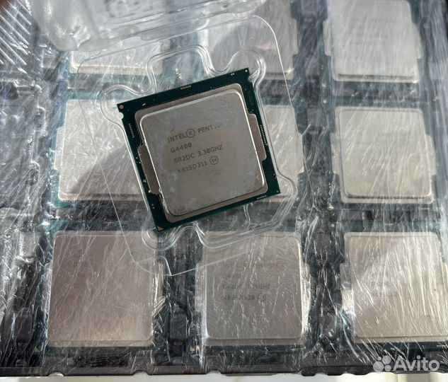 Процессор intel g4400 3300 мгц ddr4