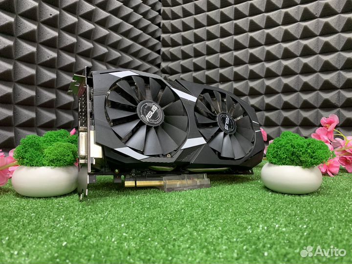 Видеокарта RX580 4GB 2304SP Asus