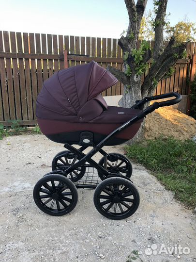 Коляска 2 в 1 Adamex Gloria retro