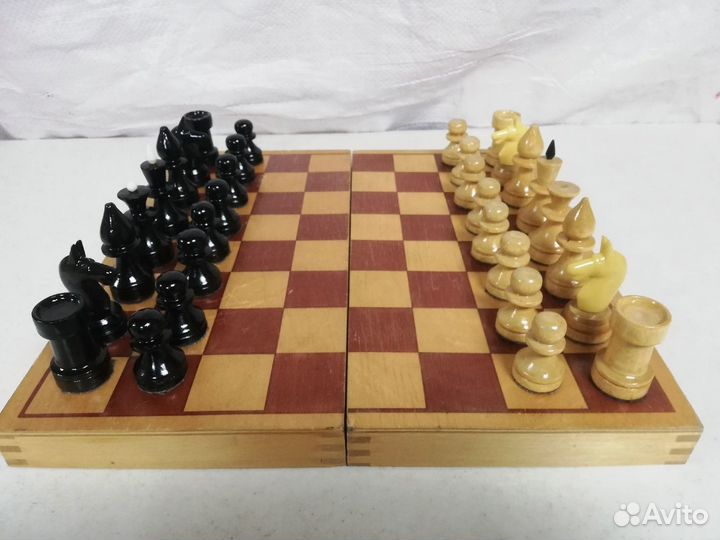 Шахматы любительские СССР Дерево