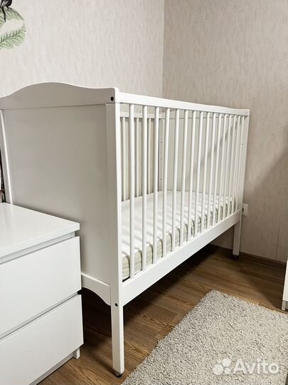 Кровать для новорожденных икеа смогера