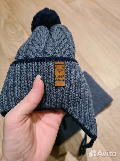 Шапка и снуд для мальчика