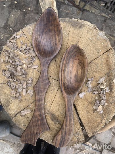 Ложки деревянные ручная работа из ореха
