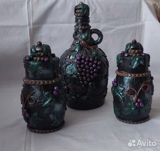 Банки для сыпучих продуктов.(Ручная работа)