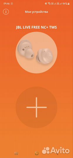 Наушники jbl live free nc+ tws