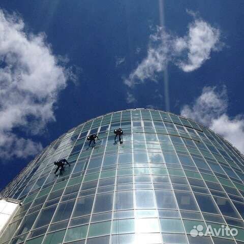 Мойка окон и фасадов