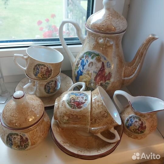 Сервиз чайный Мадонна Польша 4 чашки